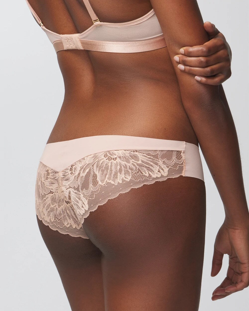 Soma / Cheeky Hipster Panty with Lace Back HUSH