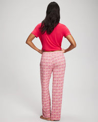Soma / Short Sleeve + Pant Pajama Set TRUE LOVE HEARTS DESIRE