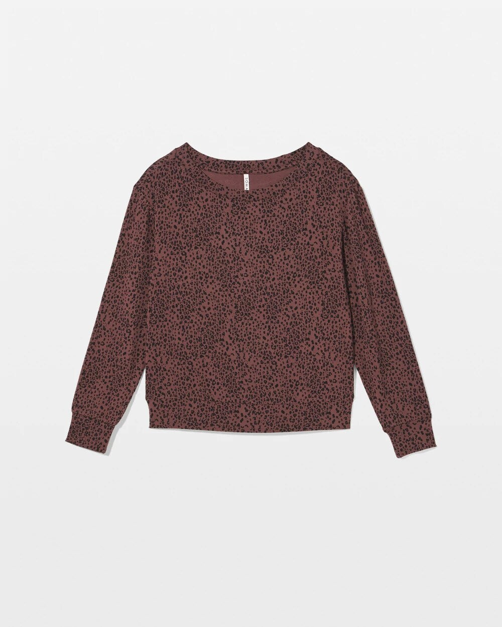 Soma / Long-Sleeve Pajama Top HOT SPOT MOCHA