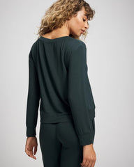 Soma / Long-Sleeve Pajama Top GREEN JOLIE