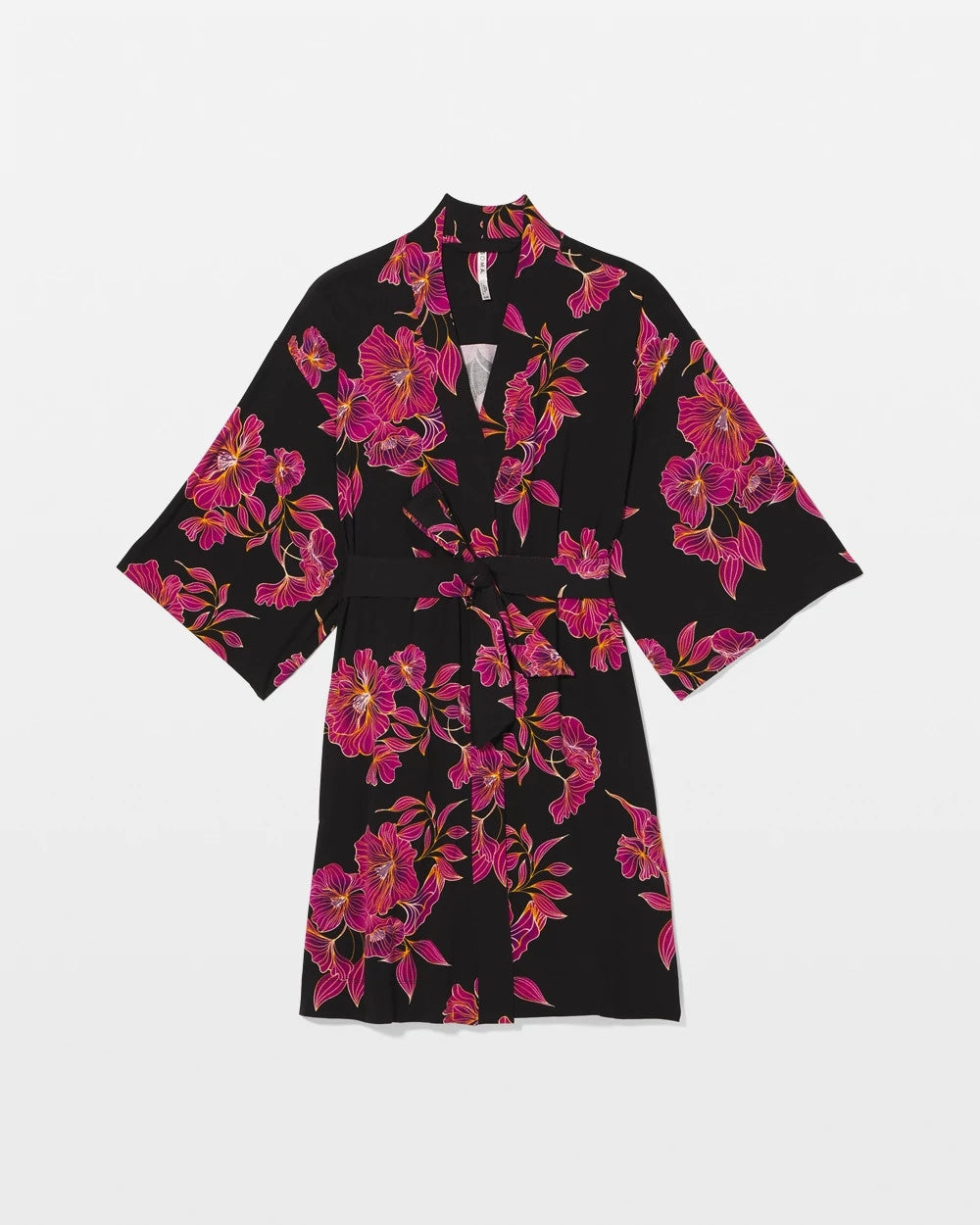 Soma / Short Robe GILDED BLOOMS MAGENTA