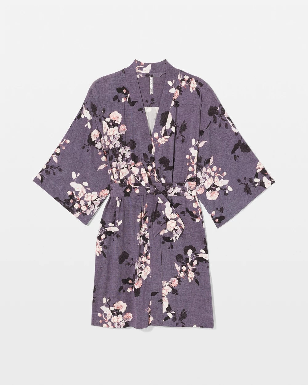 Soma / Short Robe FLORAL DREAMS GRAY