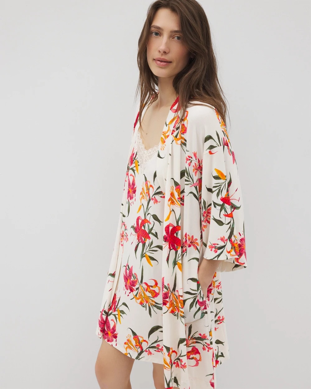 Soma / Short Robe LE TIGRE FLORA CHAMPAGNE