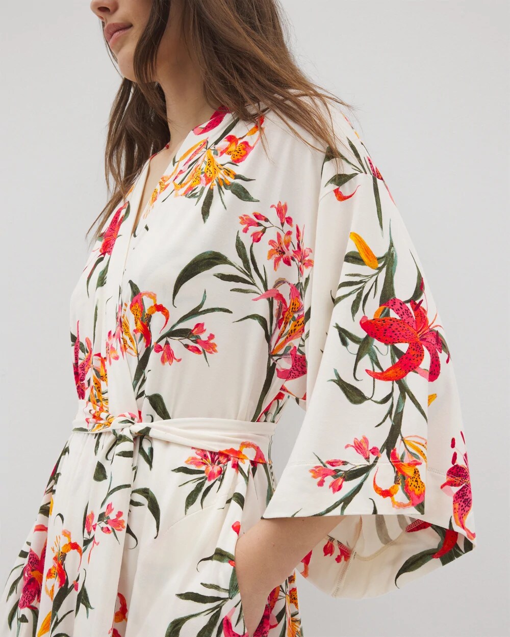 Soma / Short Robe LE TIGRE FLORA CHAMPAGNE