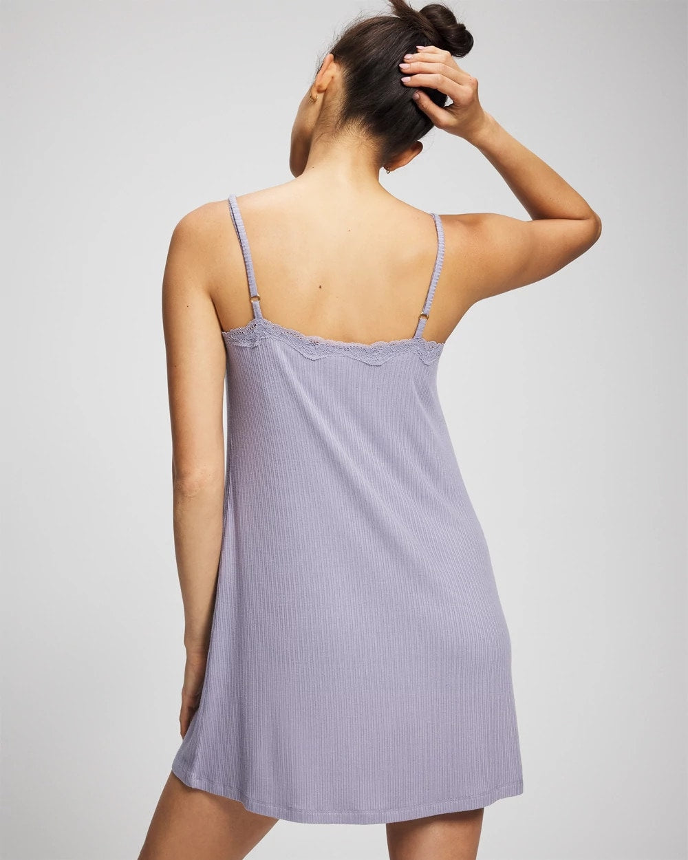 Soma / Pointelle Chemise LAVENDER CLOUD
