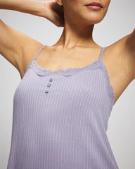 Soma / Pointelle Chemise LAVENDER CLOUD