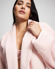 Soma / Plush Short Robe PRETTY PINK