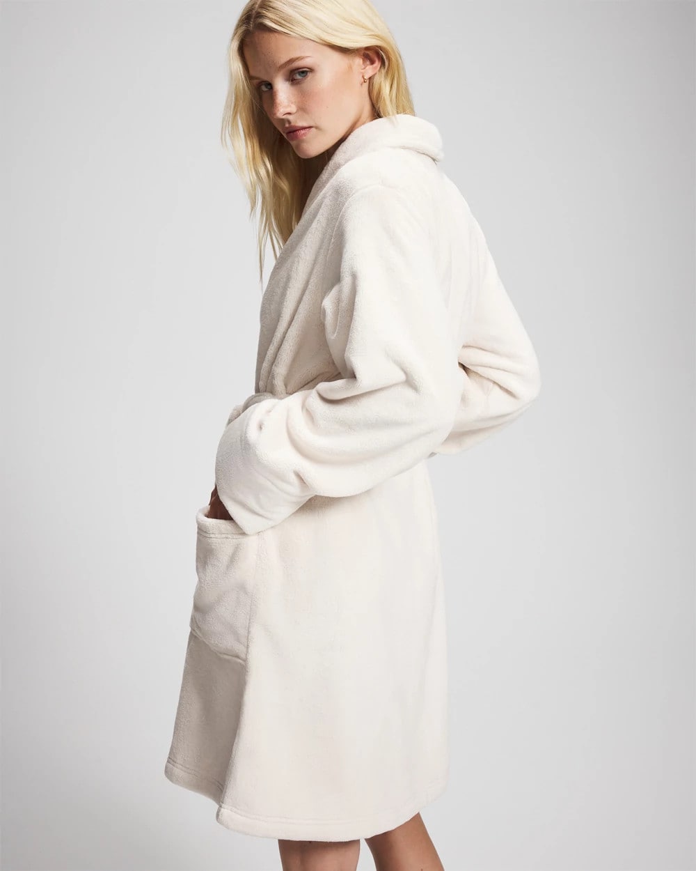 Soma / Plush Short Robe CHAMPAGNE DREAMS