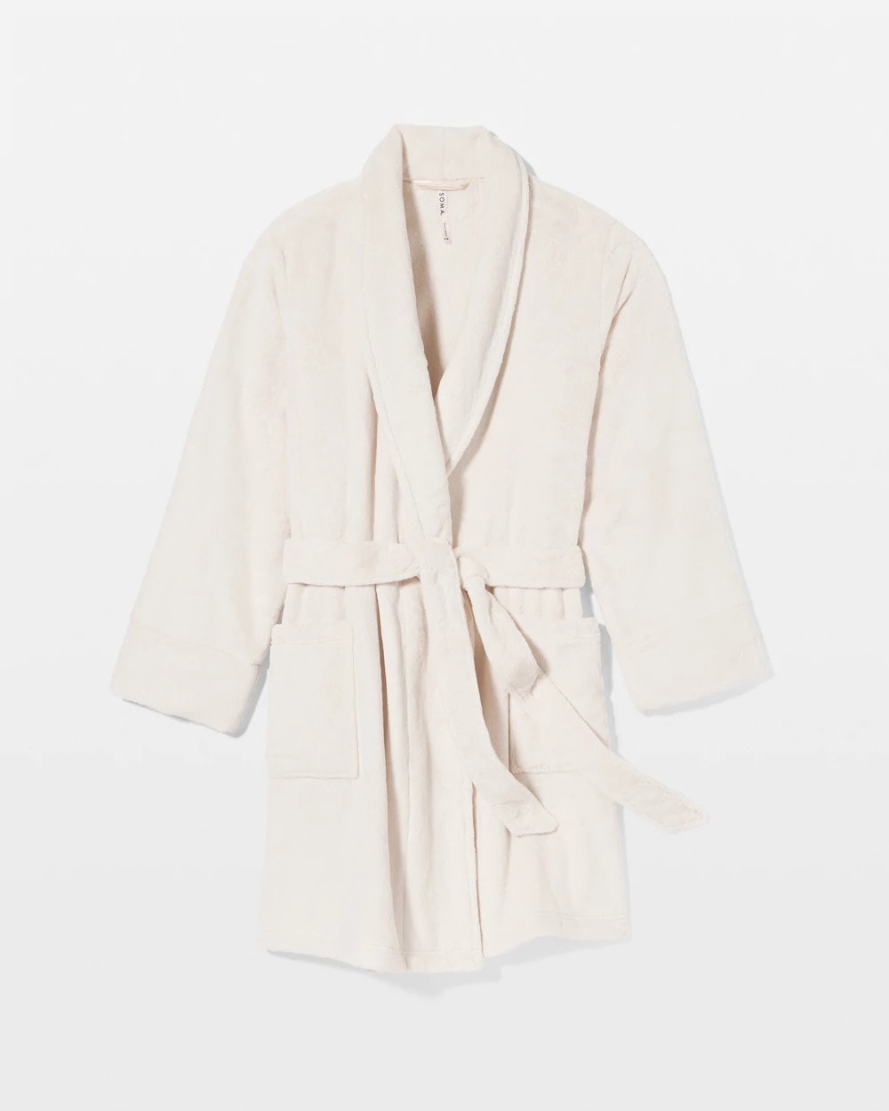 Soma / Plush Short Robe CHAMPAGNE DREAMS