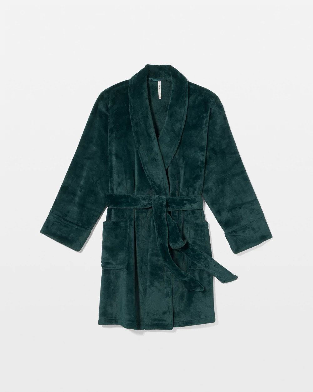 Soma / Plush Short Robe GREEN JOLIE