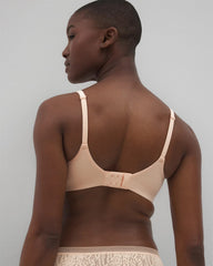 Soma / Wireless Bra with Lace PEACH PARFAIT
