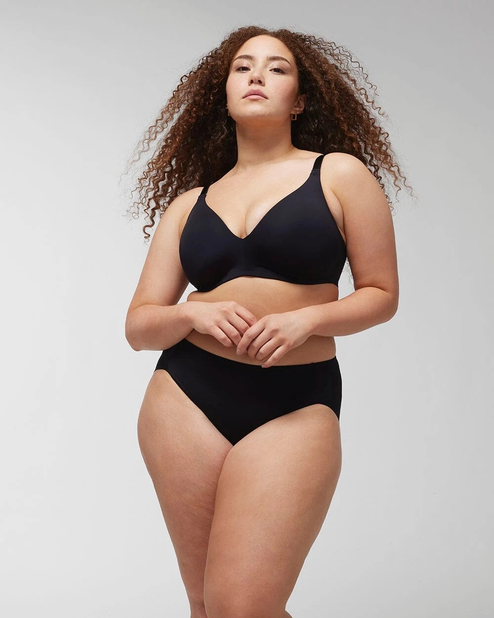 Soma / 360 Wireless Bra BLACK