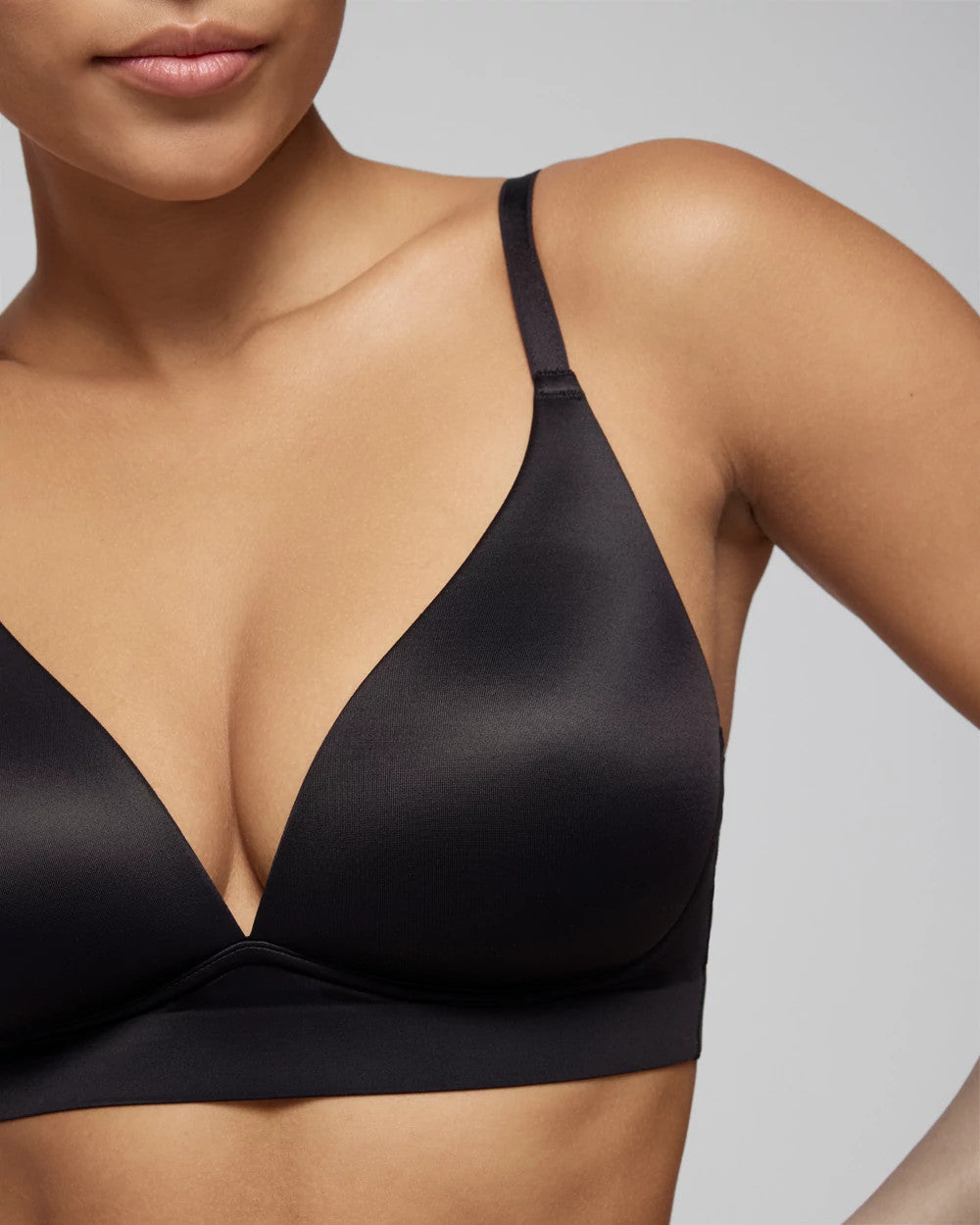 Soma / Luxe Plunge Bralette BLACK
