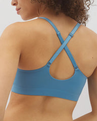 Soma / Luxe Plunge Bralette BLUE HEAVEN