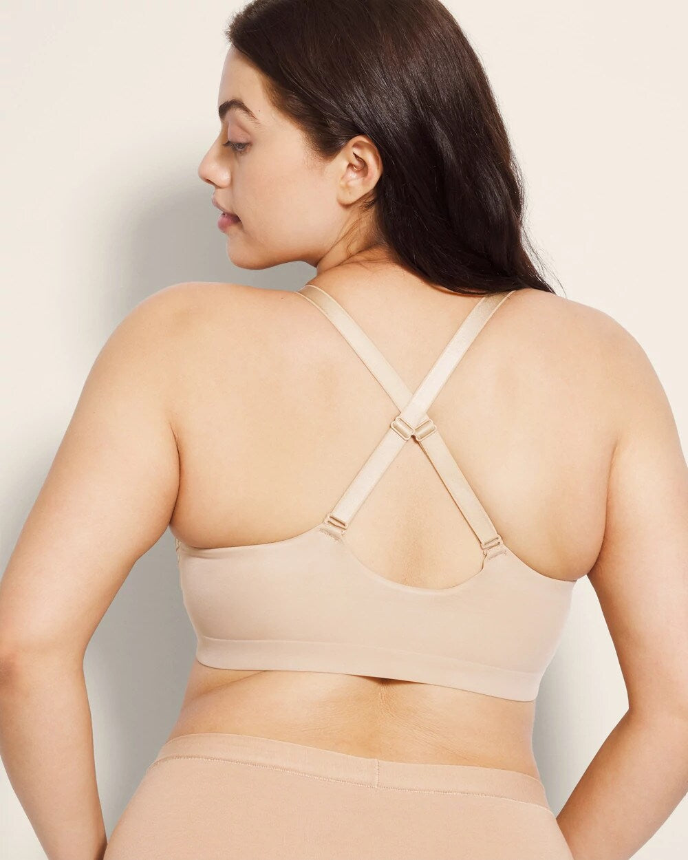 Soma / Luxe Plunge Bralette WARM AMBER