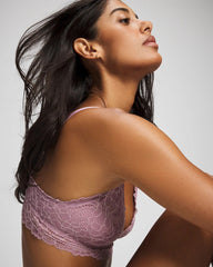 Soma / Corded Lace Bralette LILAC WINE/LILAC ASH CD