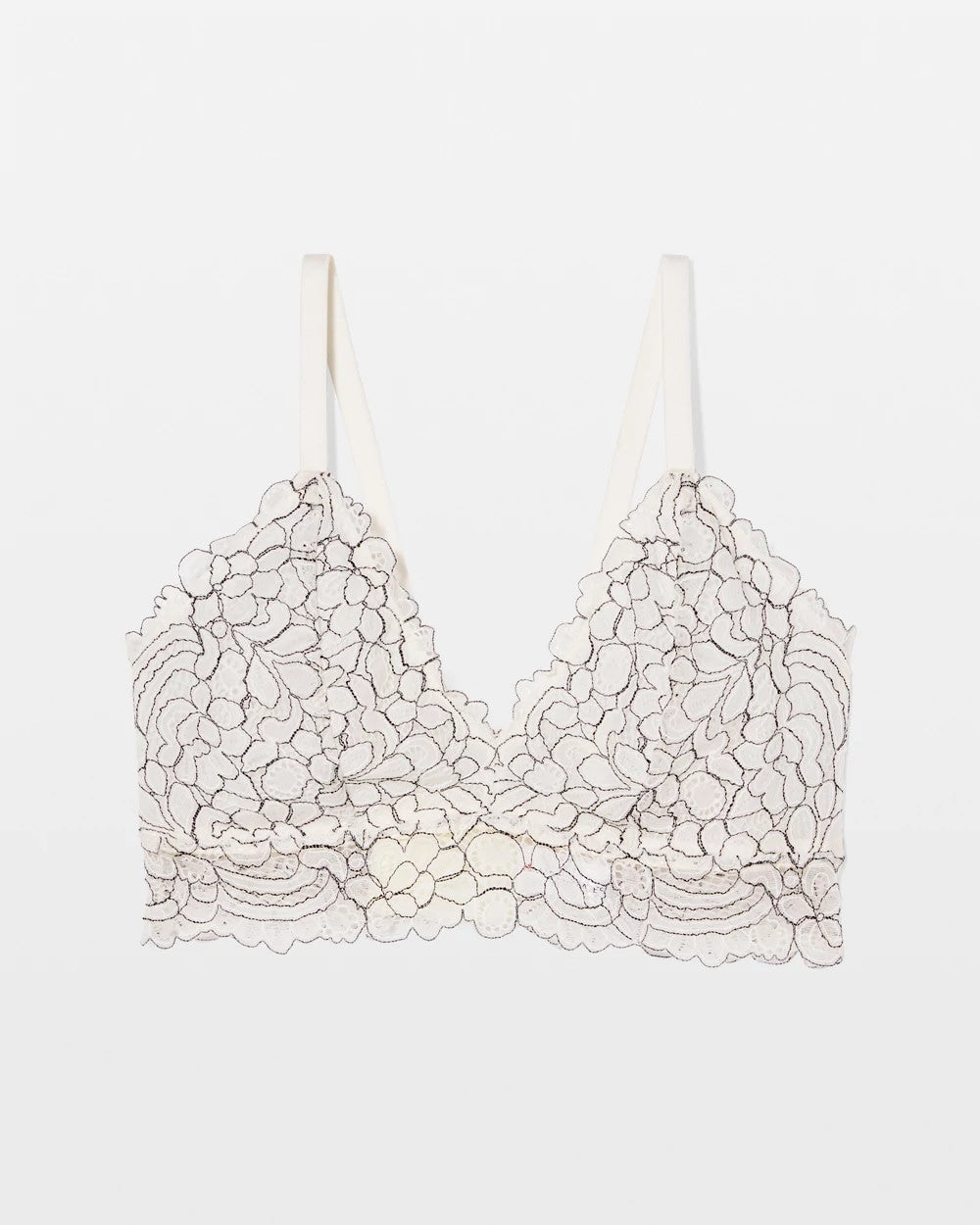 Soma / Corded Lace Bralette IVORY/BLACK CD