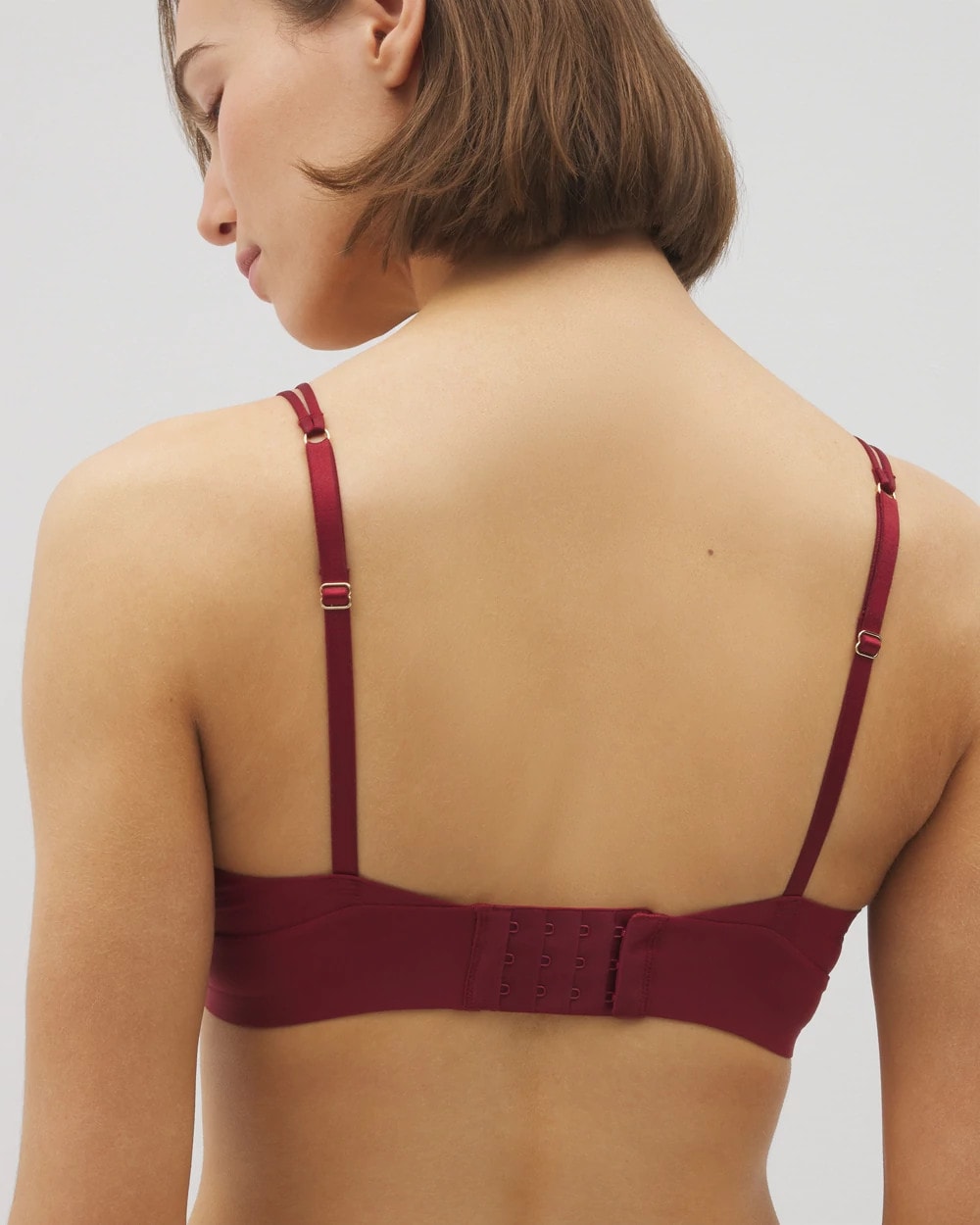 Soma / Geo Lace Trim Bralette FIRST KISS