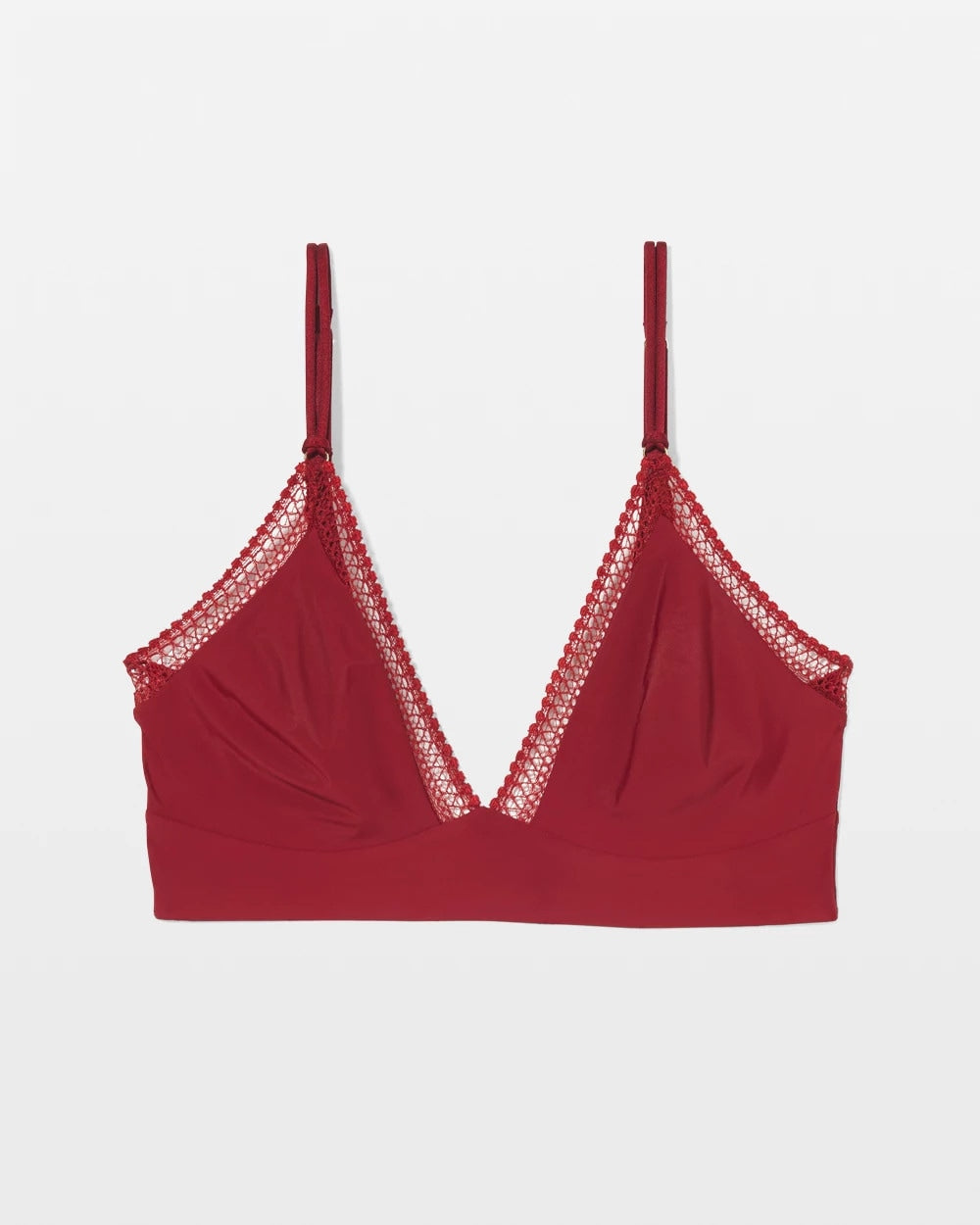 Soma / Geo Lace Trim Bralette FIRST KISS
