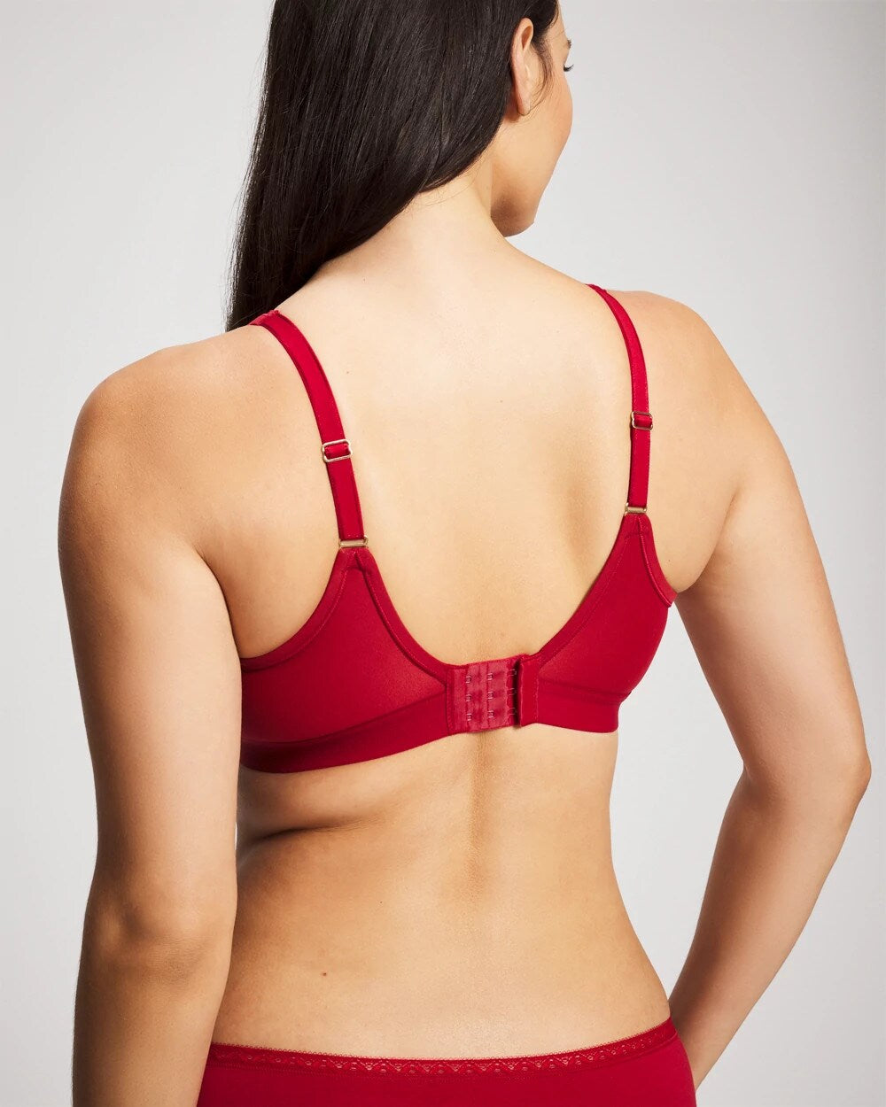 Soma / Wireless Unlined Full Coverage Bra PAINT THE TOWN RED