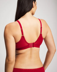 Soma / Wireless Unlined Full Coverage Bra PAINT THE TOWN RED