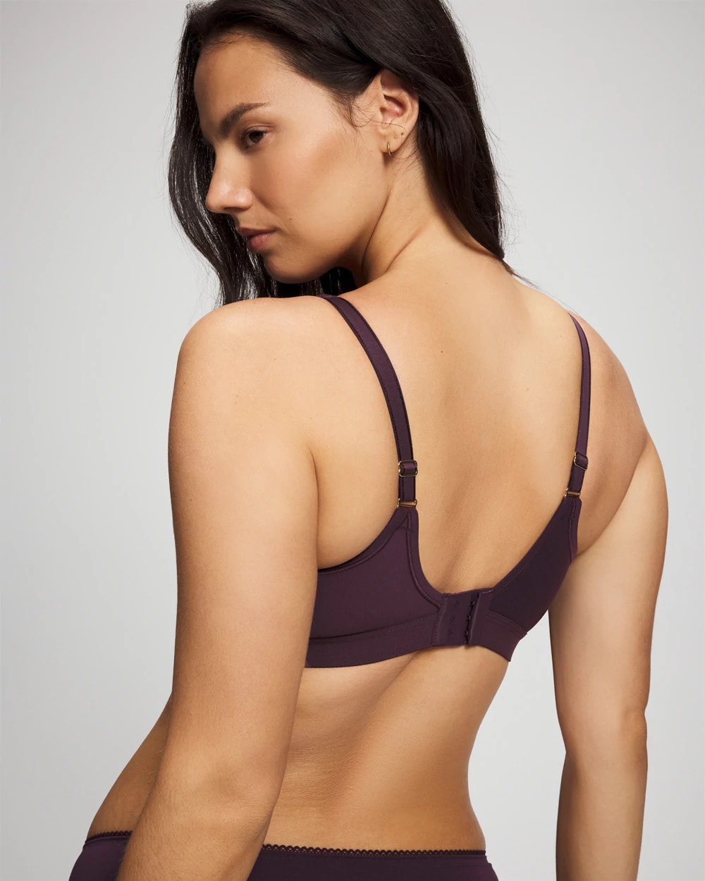 Soma / Wireless Unlined Full Coverage Bra PLUM PERFECT