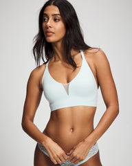 Soma / Racerback Mesh Bralette TRANQUILITY
