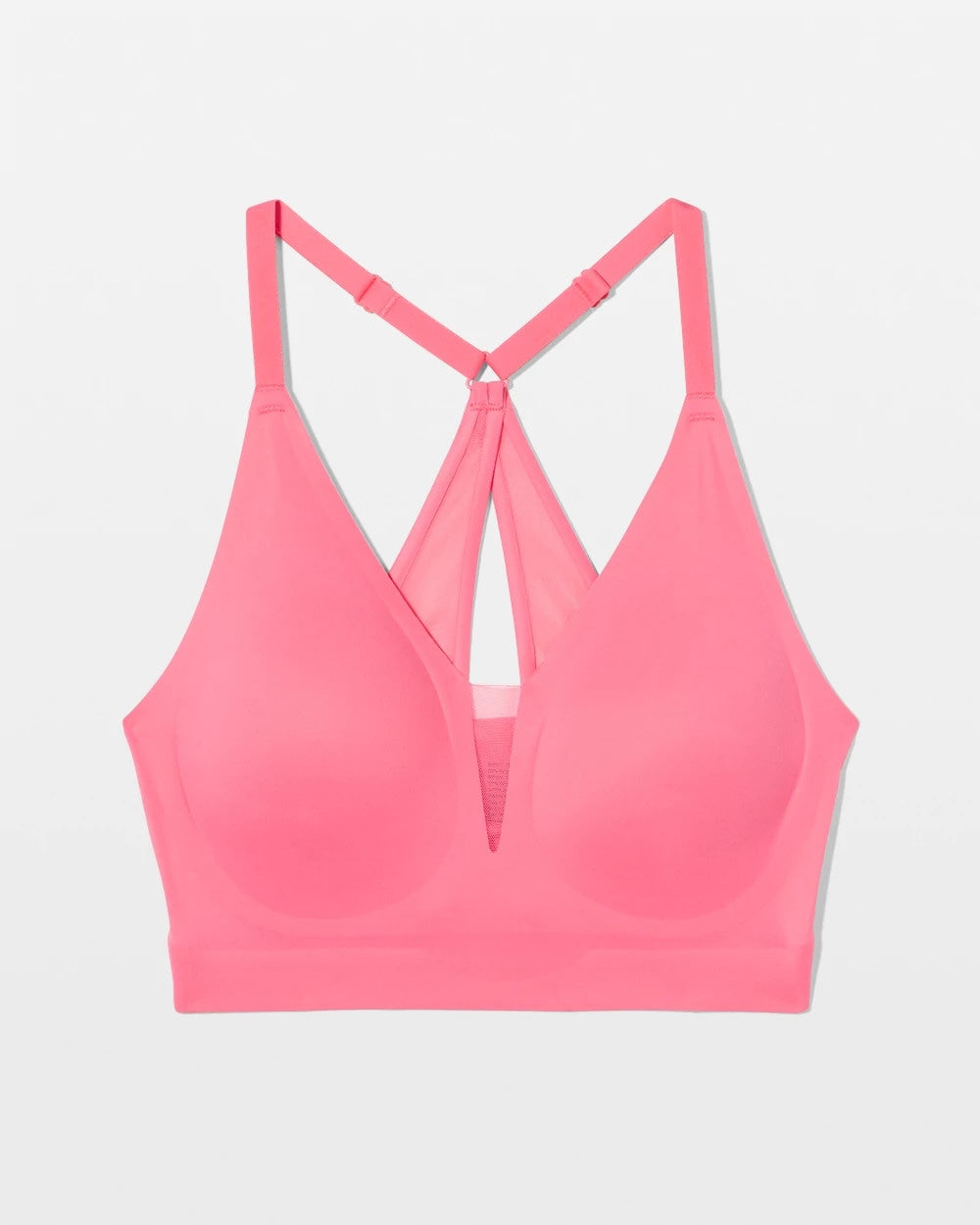 Soma / Racerback Mesh Bralette CAMELLIA ROSE