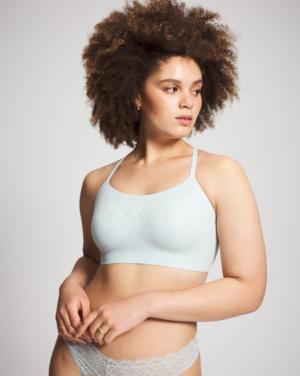 Soma / Lace Adjustable Bralette TRANQUILITY