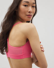 Soma / Mesh Adjustable Bralette CAMELLIA ROSE