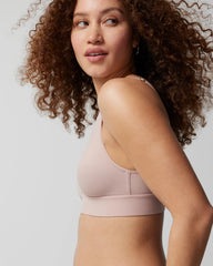 Soma / Wireless Unlined Bra ADOBE ROSE