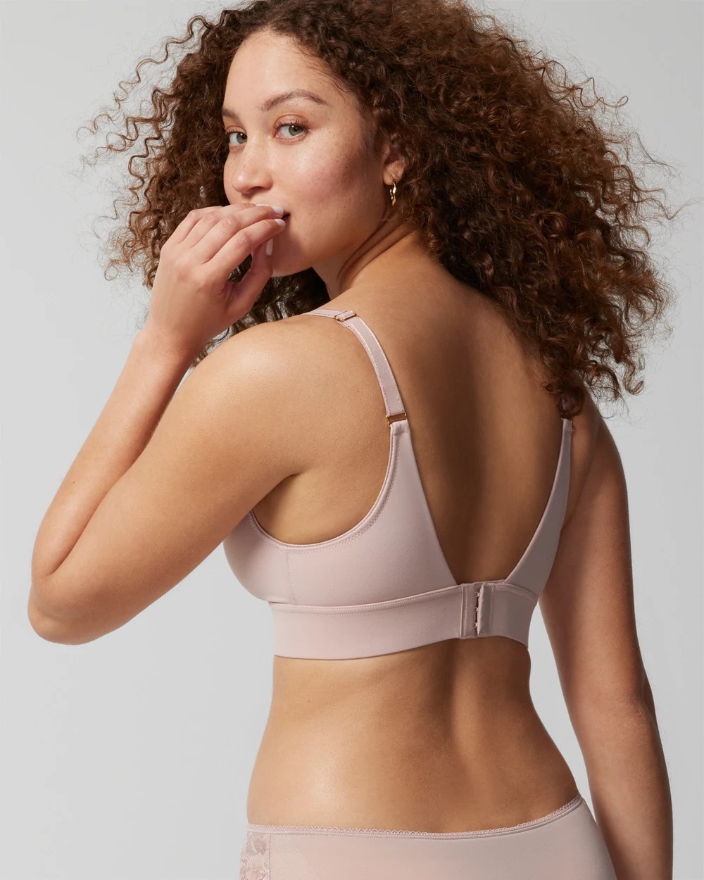 Soma / Wireless Unlined Bra ADOBE ROSE