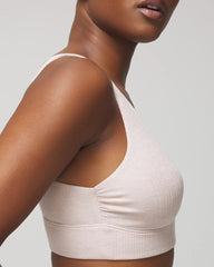 Soma / Sleep Bralette HEATHER BARELY THERE