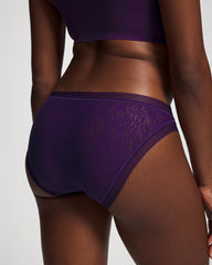 Soma / Soma Bikini Panty with Stretch Lace MAJESTIC PURPLE