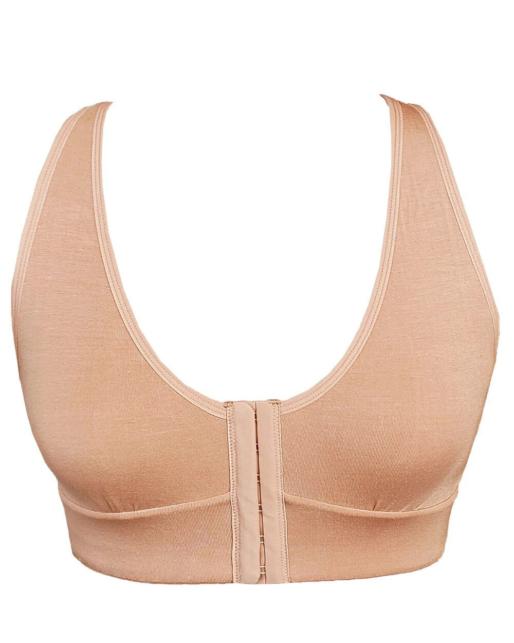 Soma / Front-Closure Post-Surgery Bra SAND