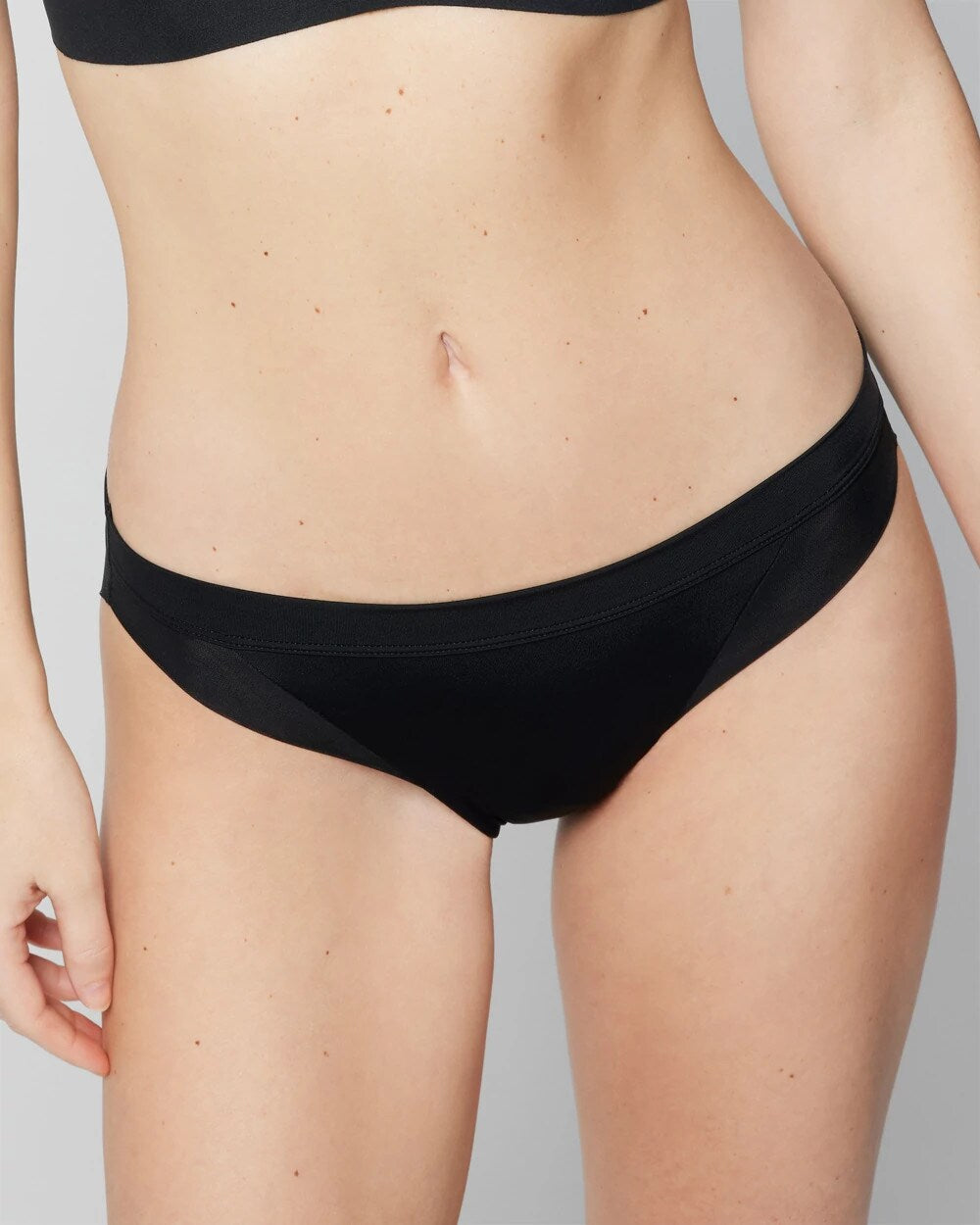 Soma / Mesh Bikini Panty BLACK
