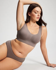 Soma / Rib Bralette DARK TAUPE