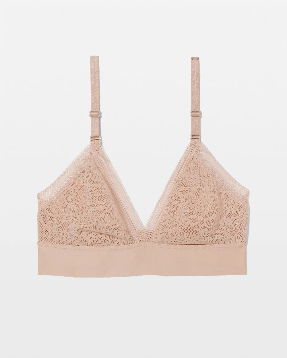 Soma / Triangle Bralette with Lace HUSH