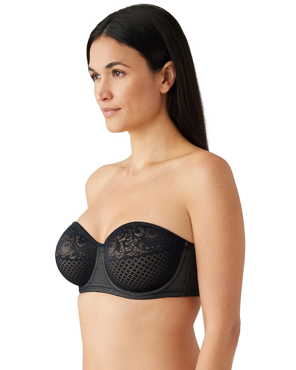 Soma / Visual Effects Strapless Bra BLACK