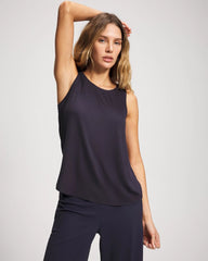Soma / Rib Knit Tank DEEP INDIGO