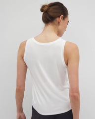 Soma / Rib Knit Tank OPTIC WHITE