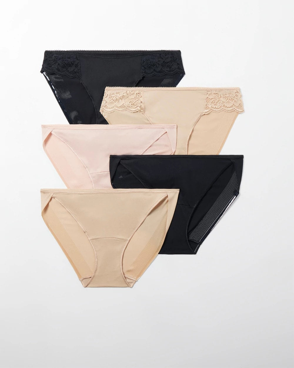 Soma / Bikini Panty with Lace 5 Pack BASIC MULTI PACK