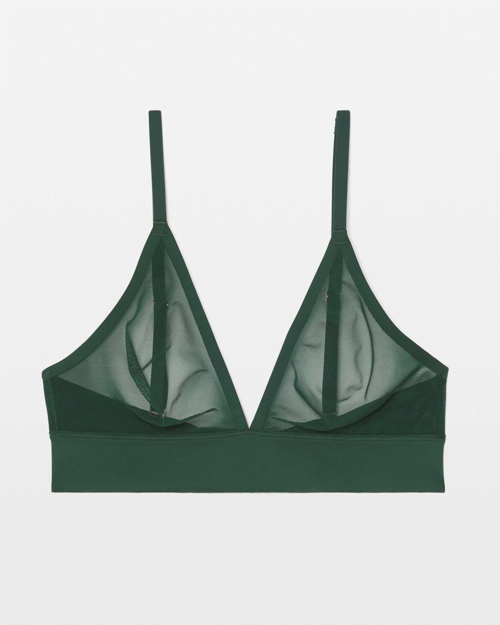 Soma / Triangle Mesh Bralette LUSH EMERALD
