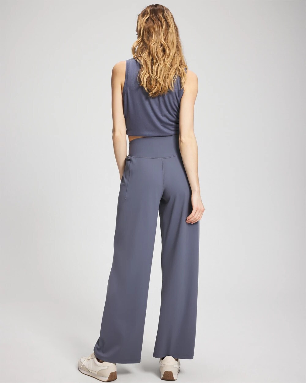 Soma / High-Waist Wide-Leg Pants EARL GRAY