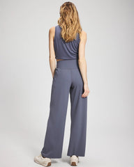 Soma / High-Waist Wide-Leg Pants EARL GRAY