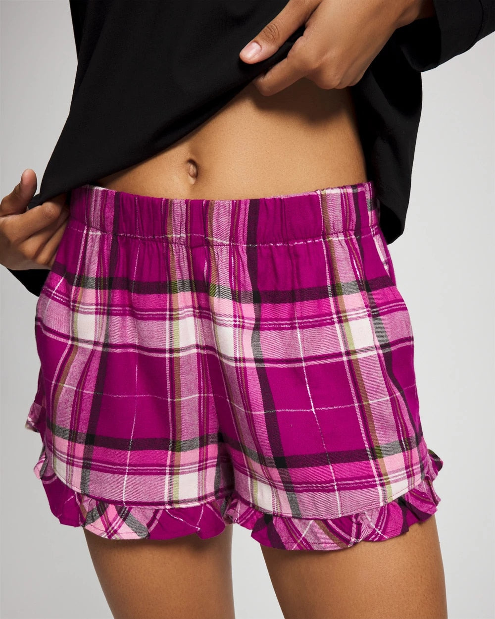 Soma / Pajama Set FASHIONABLY PLAID MAGENTA