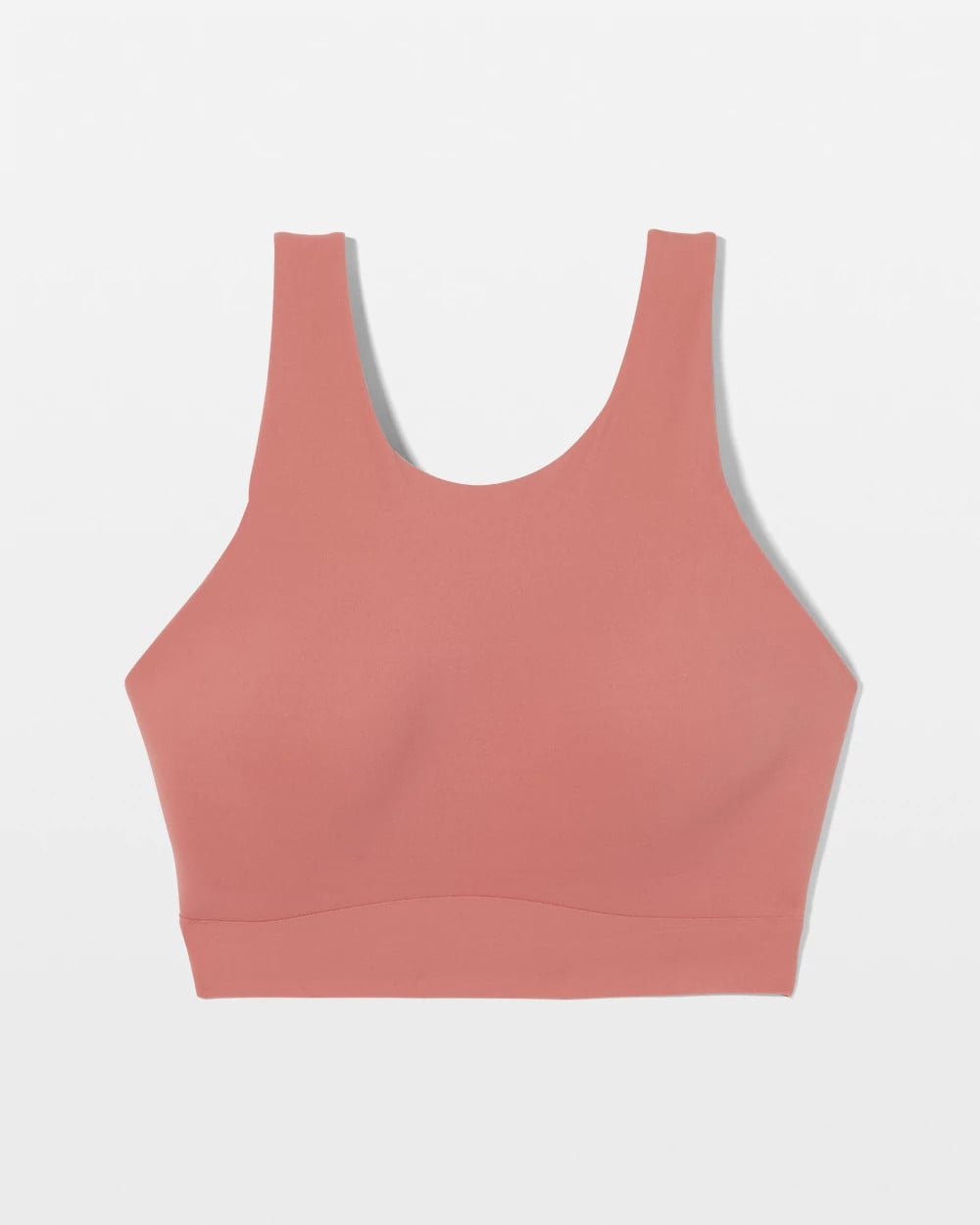 Soma / High-Neck Yoga Bra CLAY ROSE