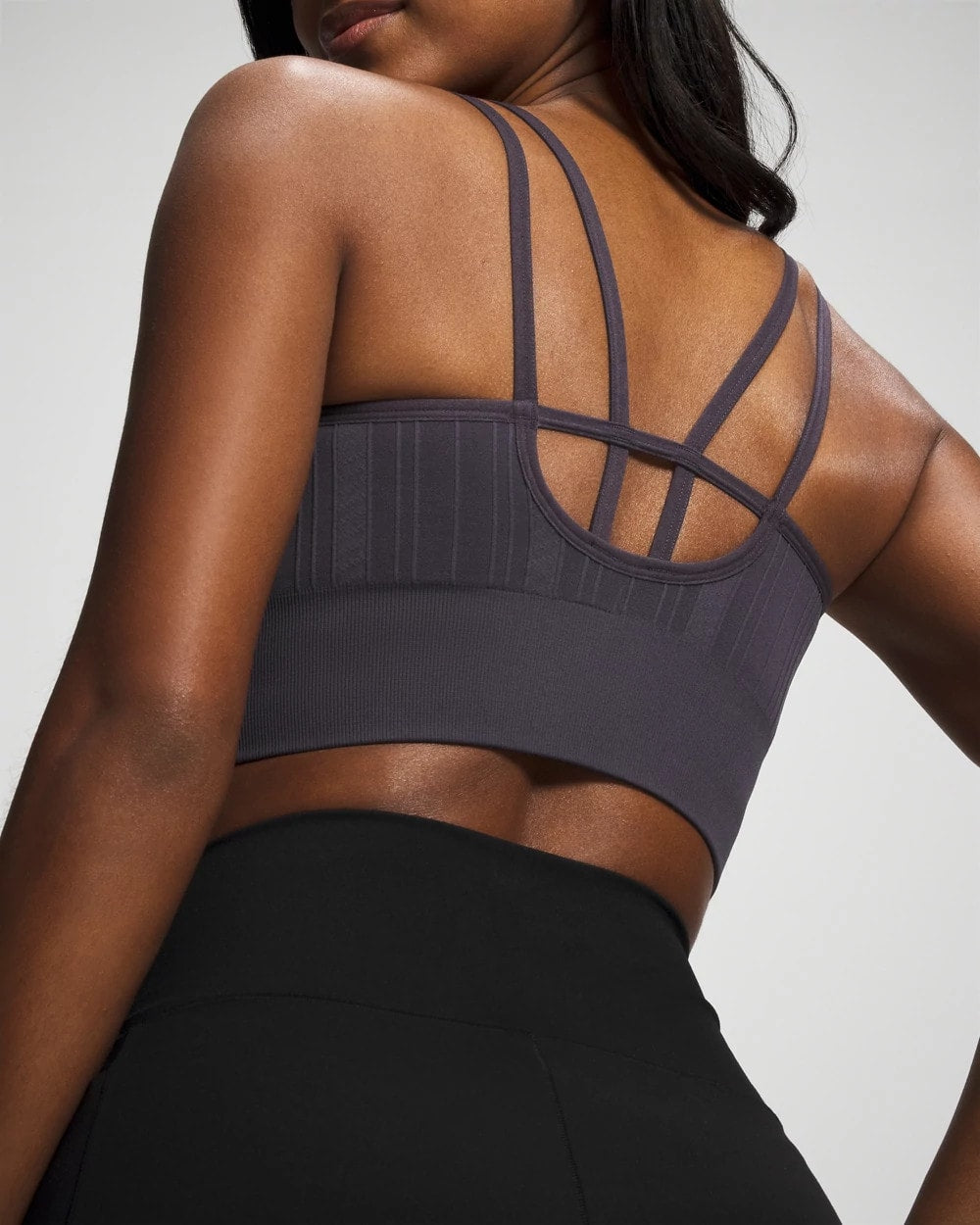 Soma / Seamless Bra With Strappy Back GRAY INK