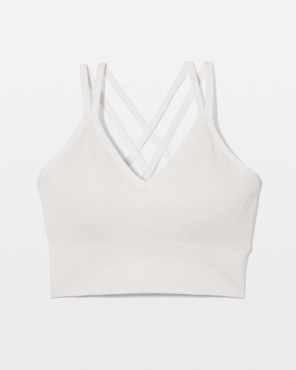 Soma / Longline Bra with Strappy Back COCONUT