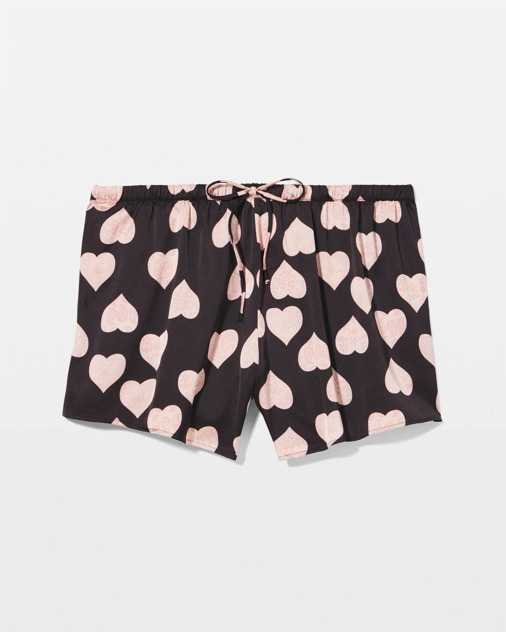 Soma / Pajama Shorts MANDALA HEARTS BLACK